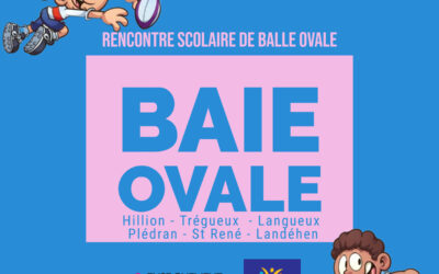 Rencontre de secteur de balle ovale